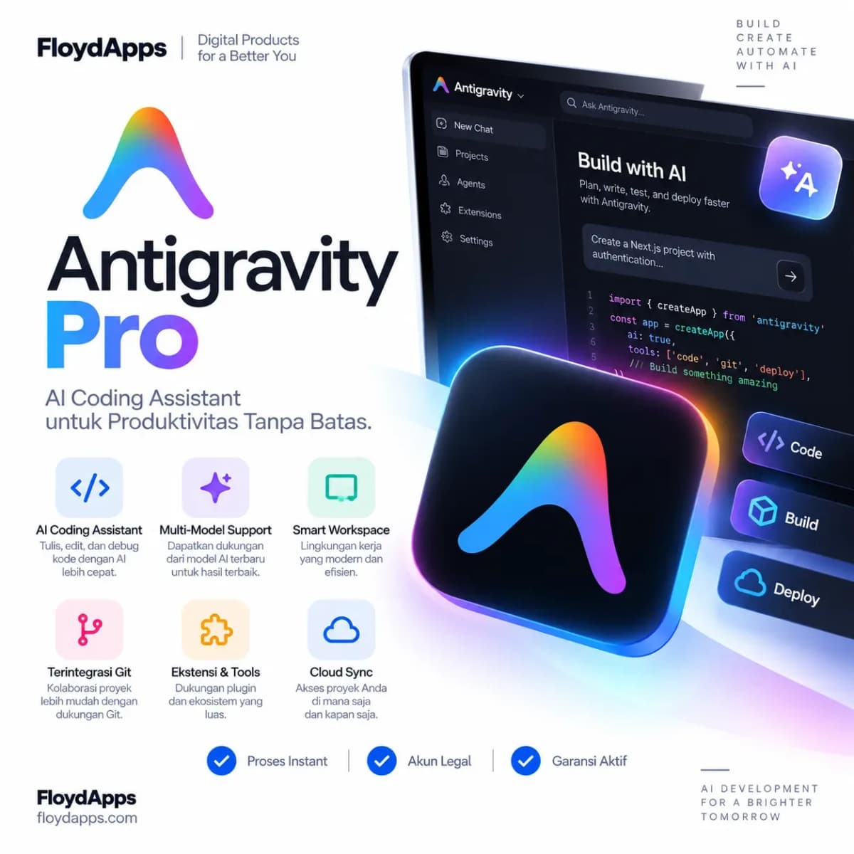 AI GOOGLE ANTIGRAVITY PRO PRIVATE 1