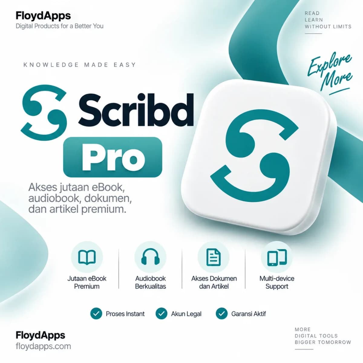 SCRIBD PRO 1 BULAN PRIVATE 1