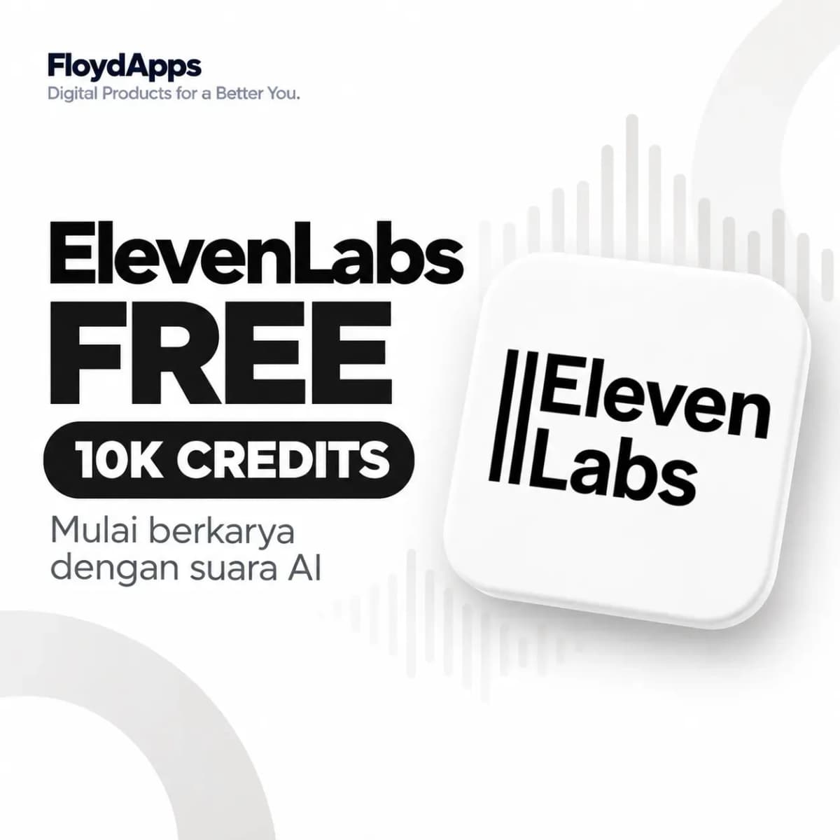 ELEVENLABS FREE 10K CREDITS 1