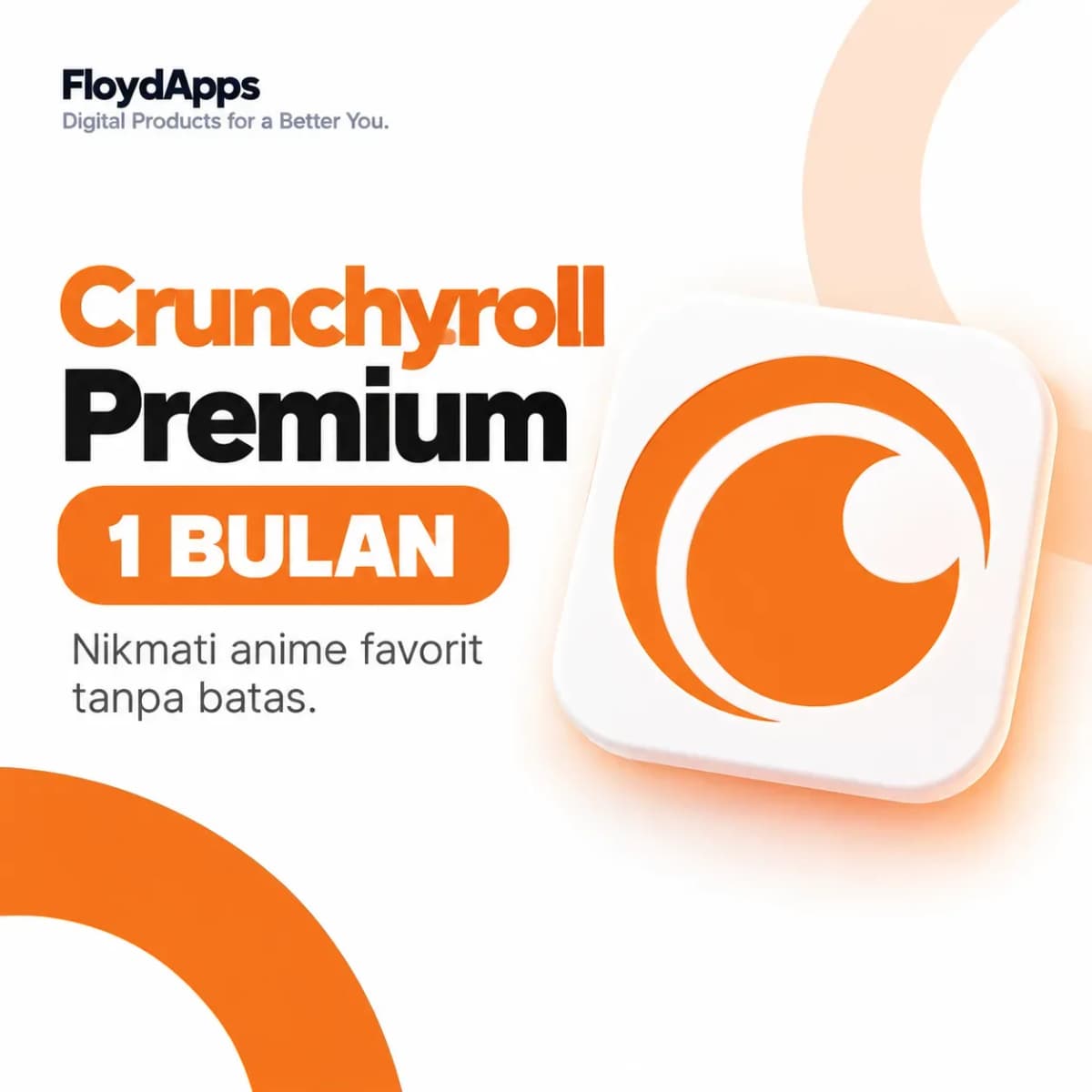 CRUNCHYROLL PREMIUM LINK REDEM 1