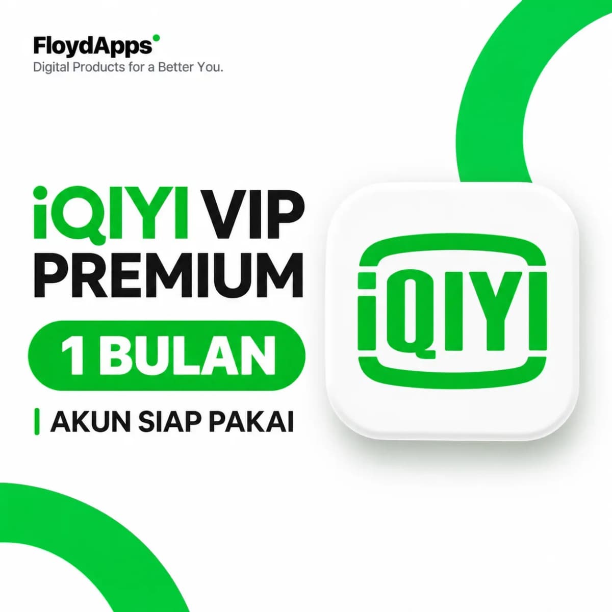 IQIYI VIP PREMIUM 1 BULAN PRIVATE 1