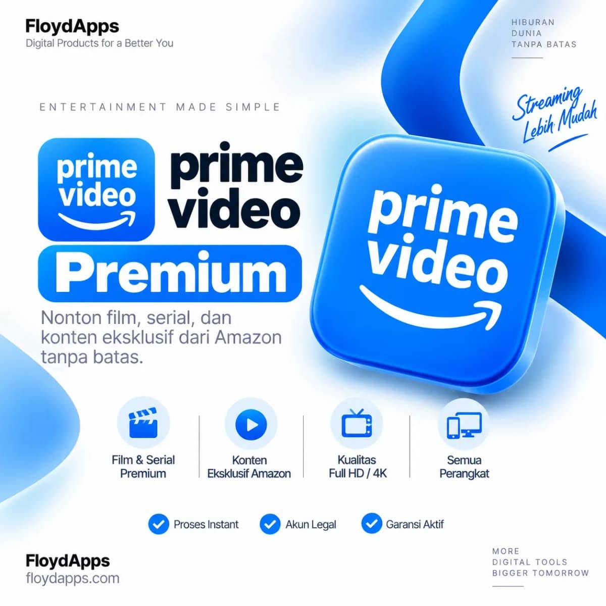 PRIME VIDIO 6 BULAN