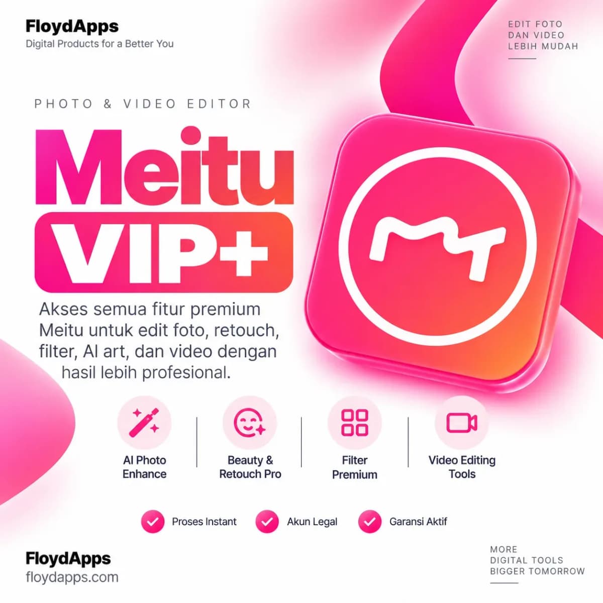 MEITU VIP+ ( ANDROID ONLY)