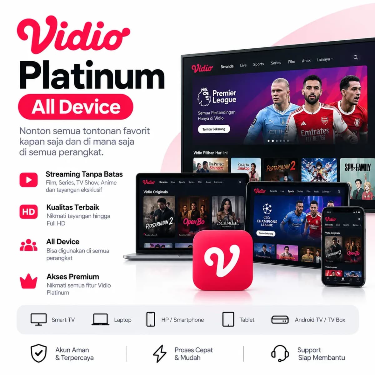 VIDIO PLATINUM ALL DEVICE PRIVATE